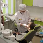 При участии «Единой России» в Туле открылся 14-й школьный стоматологический кабинет