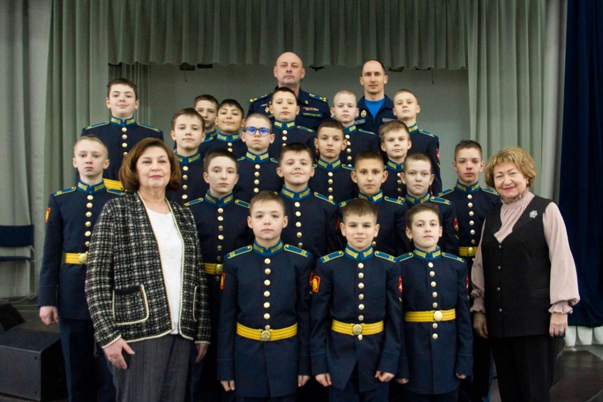 Ставропольские кадеты-первокурсники принимали поздравления