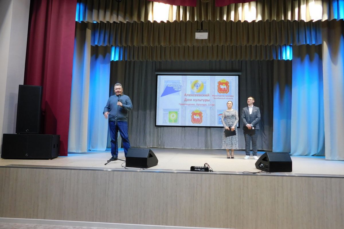 В селе Алексеевка Варненского района торжественно открыли Дом культуры после капитального ремонта