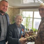 Депутат Городской Думы отдал дань уважения  Ветерану Великой Отечественной войны