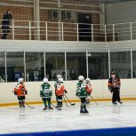 В турнире по хоккею в формате три на три сразились детские команды