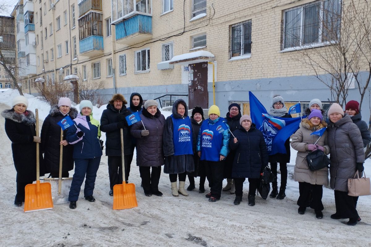 На уборку – всем двором