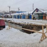 Строительство теплового луча в предместье Рабочее в Иркутске контролирует партийный десант