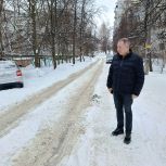 Денис Желиховский провел в своем округе мониторинг качества обслуживания дорог