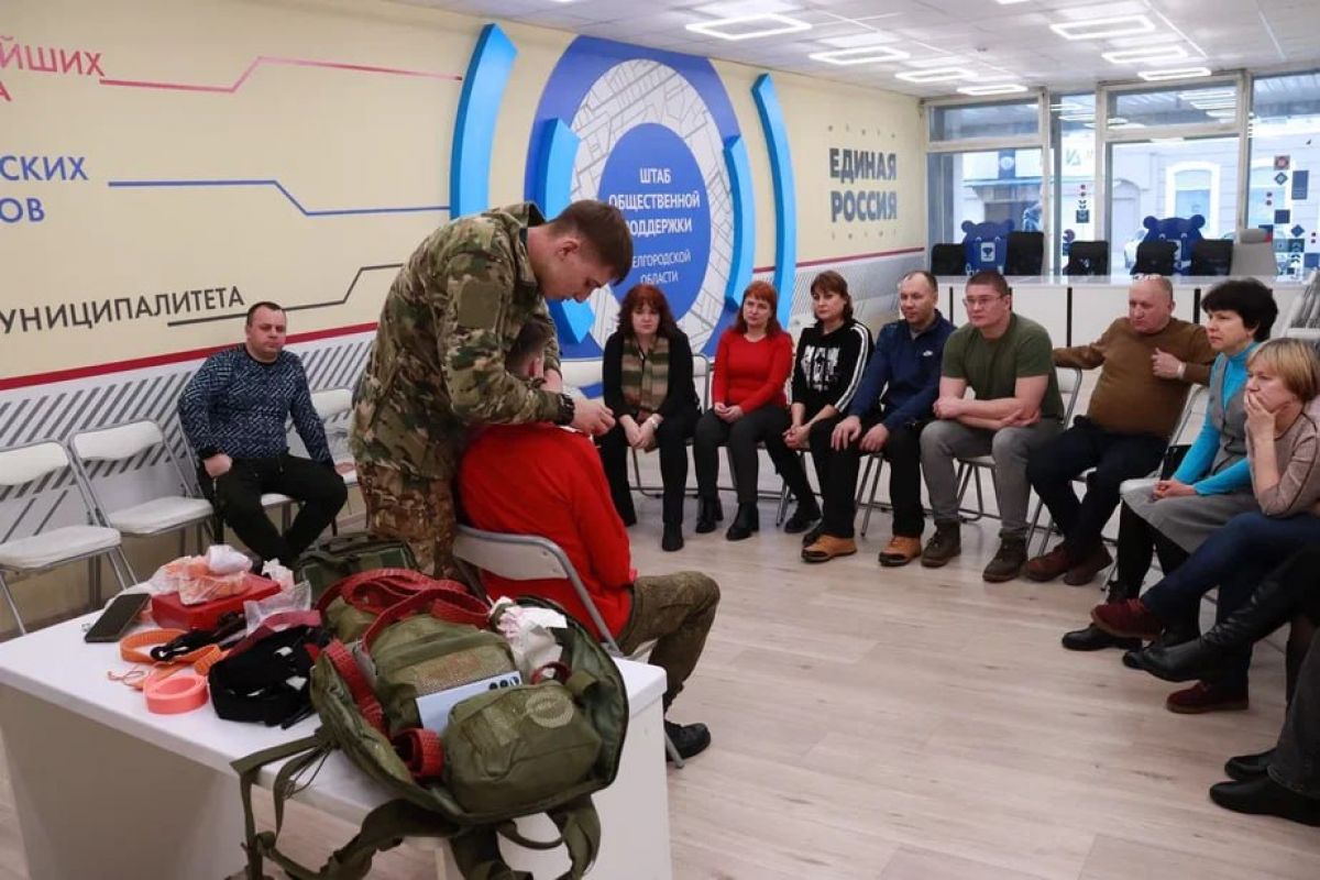 Студенты-участники СВО проводят курсы оказания первой помощи | 07.02.2024 |  Белгород - БезФормата