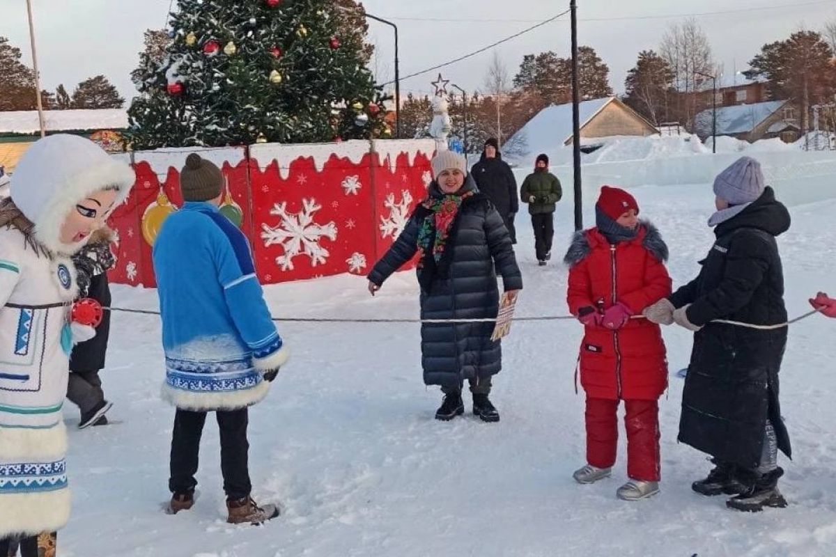 Здоровье юных губкинцев и их родителей помогают поддерживать подвижные игры