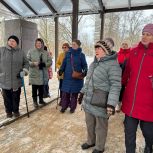 Лариса Картавцева оказала содействие в проведении реконструкции крыши сцены в «Этнографической деревне»