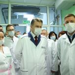 Андрей Турчак и Михаил Мурашко навестили раненых участников СВО в костромском госпитале для ветеранов войн
