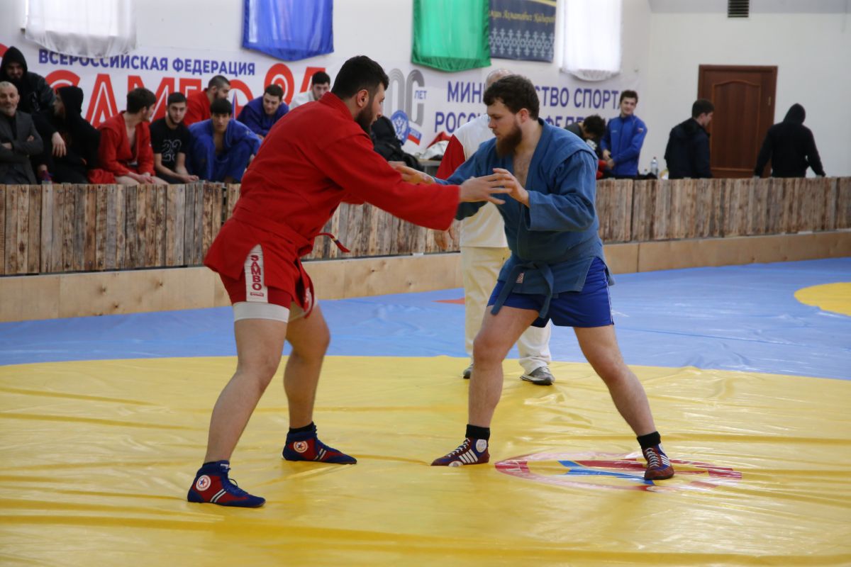В Чеченской Республике прошел окружной чемпионат по самбо среди студентов