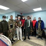 Депутат «Единой России» поздравил бойцов, находящихся на лечении в военном госпитале Ставрополя