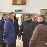 Александр Сидякин посетил старейший православный храм Воронежа