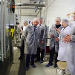 Представитель «Единой России» посетил завод детского питания в Воскресенске