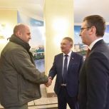 Владимир Невоструев встретился с Председателем Народного совета ДНР Артёмом Жогой