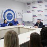 Антон Шаронов обсудил с молодыми пензенцами развитие сферы средств массовой информации