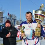 Хоккеисты из Лесозаводска сыграли с командой из Спасска-Дальнего