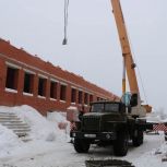 Артем Бранов ознакомился с ходом строительства новой школы в городе Касимове