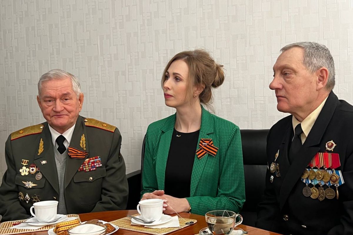 Активисты проекта «Историческая память» встретились с Советом Ветеранов Энгельса