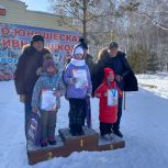 При поддержке «Единой России» в Довольном прошли соревнования по лыжным гонкам