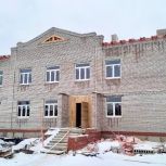 Более 211 миллионов рублей в этом году выделено на продолжение строительства детского сада на 145 мест в Кириллове