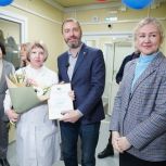 Новая врачебная амбулатория открылась в поселке Средний Усольского района