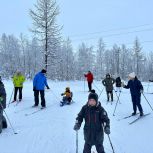 Марафон «Сила России»: В Салехарде прошли лыжные выходные