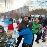 «Единая Россия» организовала зимние развлечения для жителей Москвы