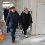 Партийцы провели мониторинг капитального ремонта школы в Жирновском районе