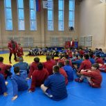 В рамках проекта «Zа самбо»Чемпион Мира по самбо провел мастер-класс для спортсменов СШОР «Витязь»