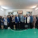Партийцы встретились с жителями поселка Вишневогорск Каслинского района