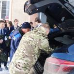 Гимназисты Саранска присоединилась к акции «Тепло для Героя»