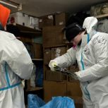 Молодогвардейцы из Мордовии принимают участие в ликвидации ЧС на Черноморском побережье