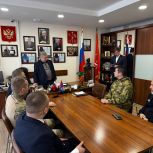 Участников СВО приняли в организацию «Боевое братство» в Петербурге