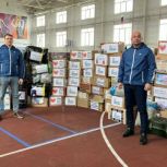 В преддверии Дня защитника Отечества партийцы поздравили участников СВО и передали им гумпомощь