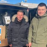 Акция #Мы вместе: депутат Волгоградской гордумы Дмитрий Федюшкин передал в зону СВО гуманитарный груз