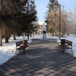 В Красноармейском районе открыли обновленный сквер памяти Героя Советского Союза Василия Тихоновича Казанцева
