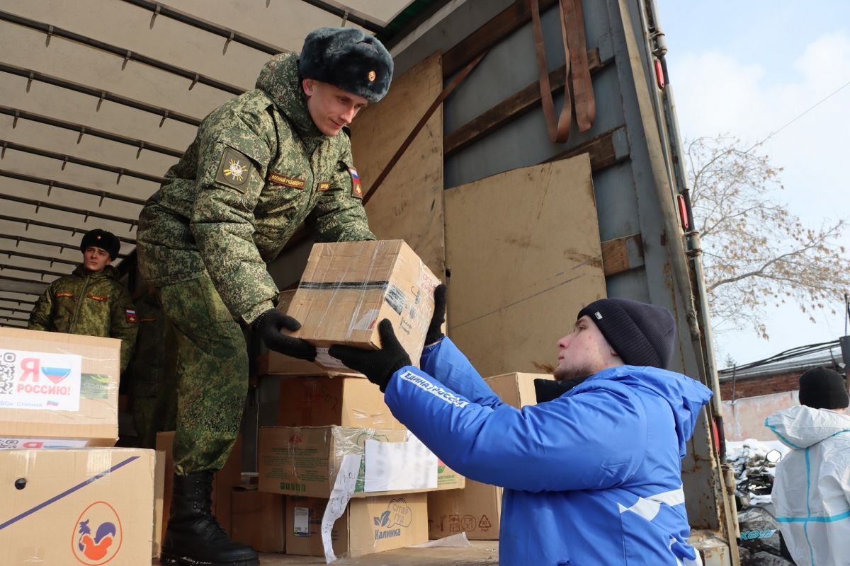 «Единая Россия» направила помощь бойцам СВО и жителям новых регионов