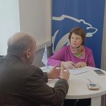 Екатерина Мухина и Николай Макариков провели личный прием граждан