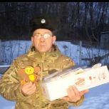 Бойцы отряда «БАРС-Курск» поблагодарили за посылки из дома