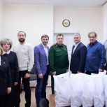 Единороссы поздравили кузбасских военных