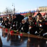 23 февраля в Москве почтили память защитников Отечества