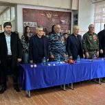 В Избербаше «Единая Россия» открыла Парту Героя в память об участнике СВО Магомеде Исбакиеве