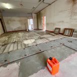 Ремонт в старорусской школе идет активно