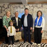 Активисты села Пошатово поздравили земляка – афганца с памятной датой