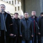 Поздравление с Днем защитника Отечества от секретаря Крымского регионального отделения Партии «Единая Россия» Владимира Константинова