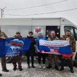 Долгоруковские волонтеры доставили гуманитарный груз для жителей Курской области