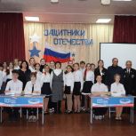 В Стаханове открыли четыре Парты Героя в память о защитниках Родины