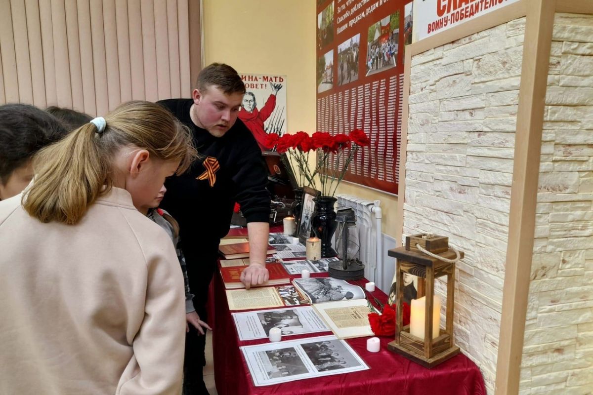 В Кирсановском округе «Урок мужества» посвятили 82-й годовщине Сталинградской битвы