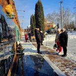 Во Льве Толстом открыли мемориальные доски в честь героев-земляков
