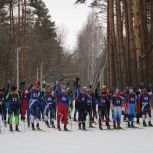 Волонтеры партии «Единая Россия» приняли участие в лыжном марафоне