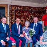 Труженице тыла из Нижнекамского района вручили юбилейную медаль